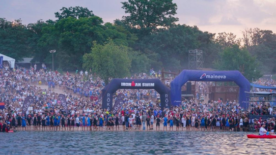 Mobile Kälte für die Sanitäter im Einsatz beim IRONMAN in Frankfurt