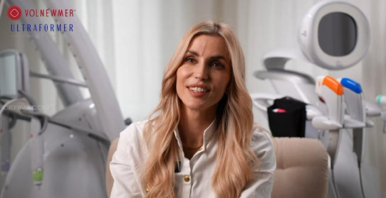 Volformer erklärt: Dr. Nikolina Ljubic zeigt die Kombination aus Ultraformer und Volnewmer