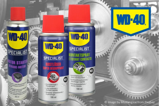 WD-40© - Der Name für Korrosionsschutz und Schmierung
