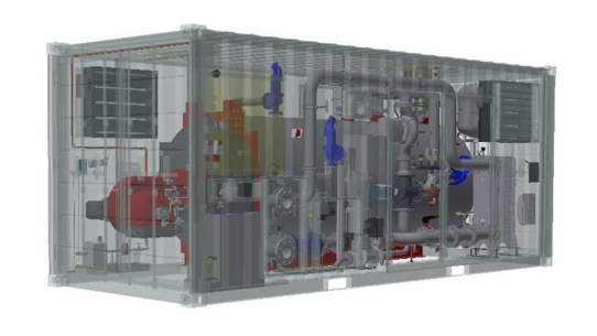 Sonderanlagenbau von ENERENT: 2,5 MW ausgefeilte Heiztechnik auf engstem Raum