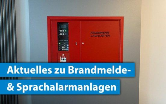 Auffrischungsschulungen nach DIN 14675 für BMA und SAA