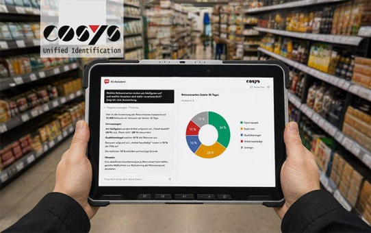 COSYS KI-Assistent im Retail: Prozessdaten einfach abfragen und auswerten