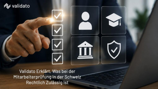 Was ist bei der Mitarbeiterprüfung in der Schweiz rechtlich zulässig?