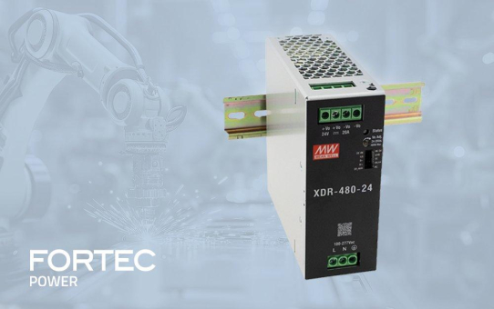 MEAN WELL XDR-Serie – Premium DIN-Rail Netzteile für anspruchsvolle Industrieanwendungen