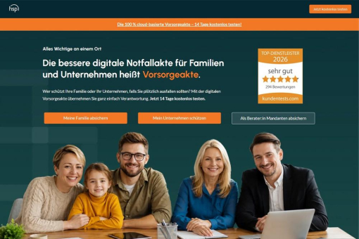 Neues Beratungsprodukt für Kanzleien: hsp stellt 100 % cloud-basierte Opti.Tax Vorsorgeakte vor