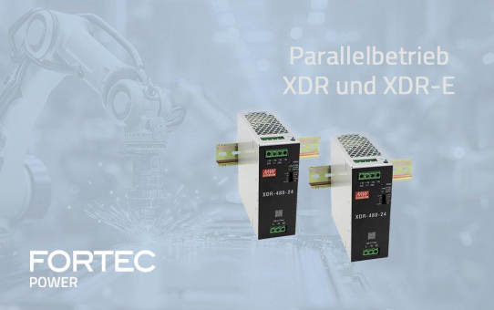 Parallelbetrieb von XDR-Netzteilen: Droop Mode vs. Active Current Sharing