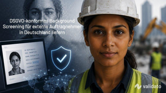 DSGVO-konformes Background Screening für externe Auftragnehmer in Deutschland: Was Unternehmen jetzt wissen müssen