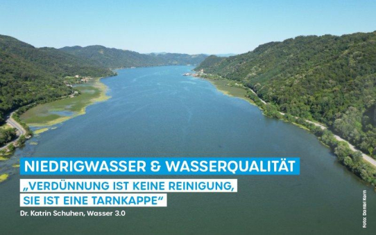 Dürre 2026: Verdünnung ist keine Reinigung – warum Grenzwerte bei Niedrigwasser versagen
