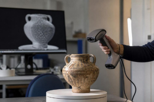 3D-Scanner in der Kulturgutdigitalisierung: Die Deutsche Digitale Bibliothek zählt über 51 Millionen Objekte von mehr als 700 Einrichtungen