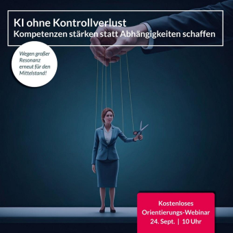 Webinar: KI ohne Kontrollverlust