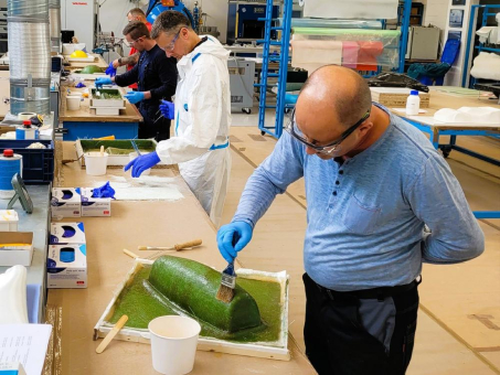 Spezialkurs: Formenbau mit glasfaserverstärkten Kunststoffen vermittelt wertvolles Praxiswissen