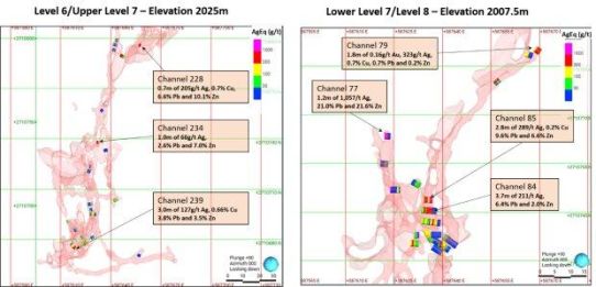 Southern Silver meldet 2,8 m mit 665 g/t AgÄq und 4,0 m mit 367 g/t AgÄq aus untertägigen Schlitzproben in der Mine Puro Corazon