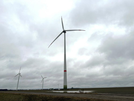 Energiequelle erweitert Windpark Krummensee um eine moderne 4,2-MW-Anlage