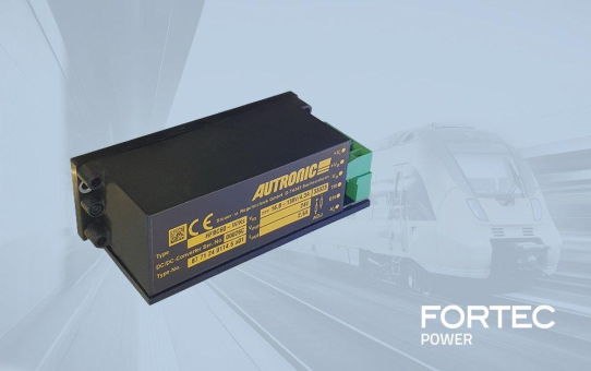 Update HFBC60-W/Ks – Kompakte, EN- und EMV-konforme DC/DC-Versorgung für Bahn- Anwendungen mit geringem Design-in- Aufwand