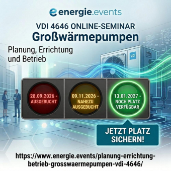 Seminarreihe VDI 4646 - Bereits jetzt ein absolut heißes Seminar-Angebot