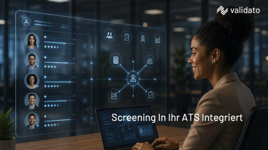 Wie bindet Validato AG das Screening per ATS-Integration in Recruiting-Prozesse ein?