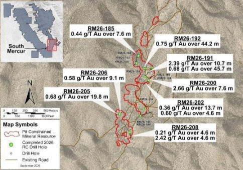 Revival Gold schließt Infill-Bohrprogramm auf dem Goldprojekt Mercur in Utah ab