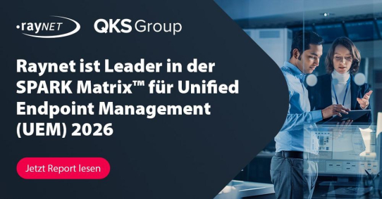 Raynet ist Leader in der SPARK Matrix™ für Unified Endpoint Management (UEM) 2026