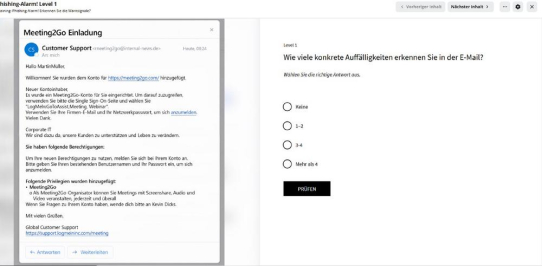 Phishing durchschauen statt reinfallen: Neues Security Awareness Training schärft den Blick für betrügerische Nachrichten