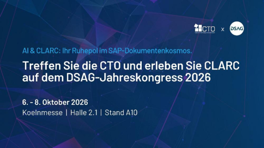 CTO Balzuweit auf dem DSAG-Jahreskongress 2026: Durchgängige Dokumentenprozesse in SAP