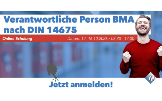 Verantwortliche Person BMA nach DIN 14675: Fachwissen für Zertifizierung, Verantwortung und sichere Projektumsetzung.