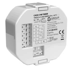 Mehr Reichweite und zuverlässige Zeitsteuerung mit dem CASA Connect 4 Buttons