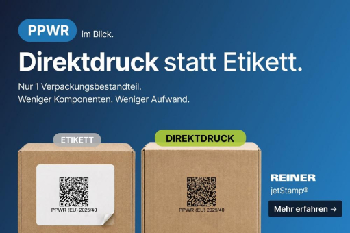 PPWR-Kennzeichnung: Etikett oder Direktdruck?