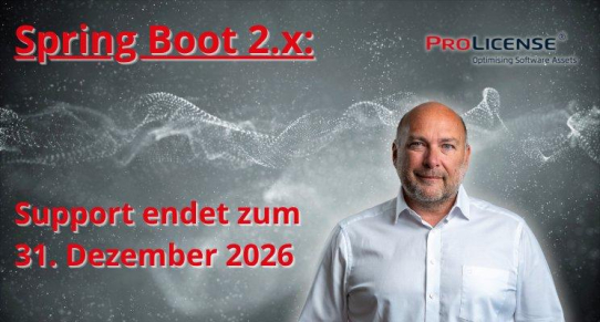 Spring Boot 2.x - Support endet zum 31. Dezember 2026