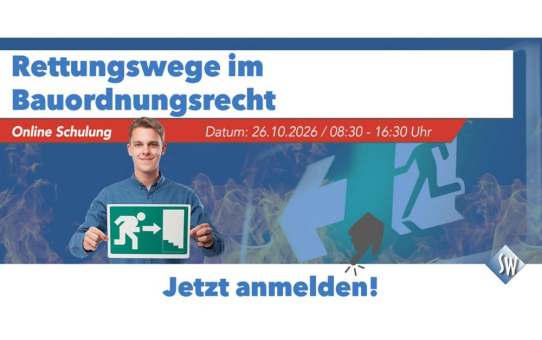 Rettungswege im Bauordnungsrecht: