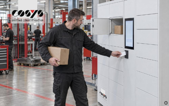 Smart Locker im Maschinenbau: Weil die Paketzustellung am Werkstor nicht enden darf