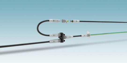 Neue Installationssteckverbinder IPD 1,5 und Verteiler für die platzsparende Energieverteilung