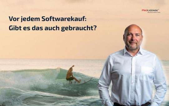 Vor jedem Softwarekauf: Gibt es das auch gebraucht?
