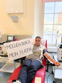 Möglich durch Plasma: „Es kann so einfach sein, chronisch Erkrankten zu helfen.“