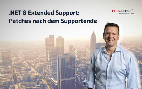 .NET 8 Extended Support: Patches nach dem Supportende