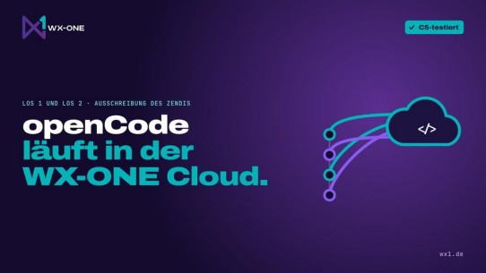 ZenDiS vergibt openCode-Betrieb an WX-ONE und Adfinis – Zuschlag auch für Entwicklungsleistungen