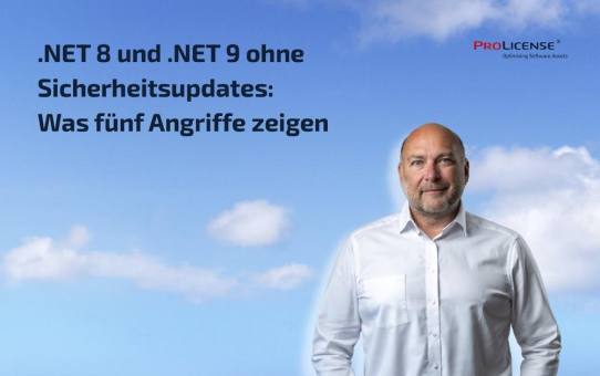 .NET 8 und .NET 9 ohne Sicherheitsupdates: Was fünf Angriffe zeigen