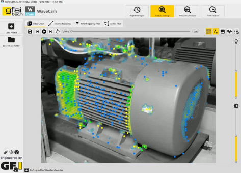 WaveCam 26.2: schneller vom Video zur Schwingungsanalyse